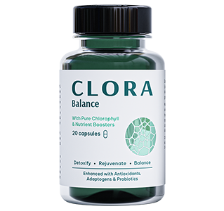 Clora Balance - embalaža izdelka za naravno razstrupinjanje